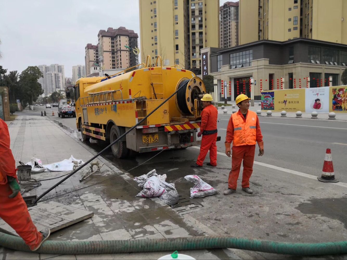 霞浦排污管道清淤-管道清洗